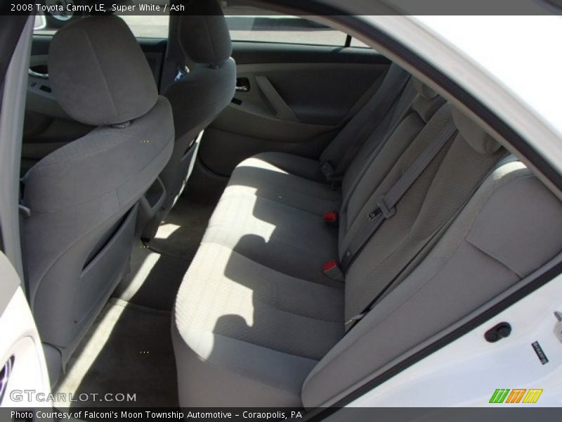 Super White / Ash 2008 Toyota Camry LE