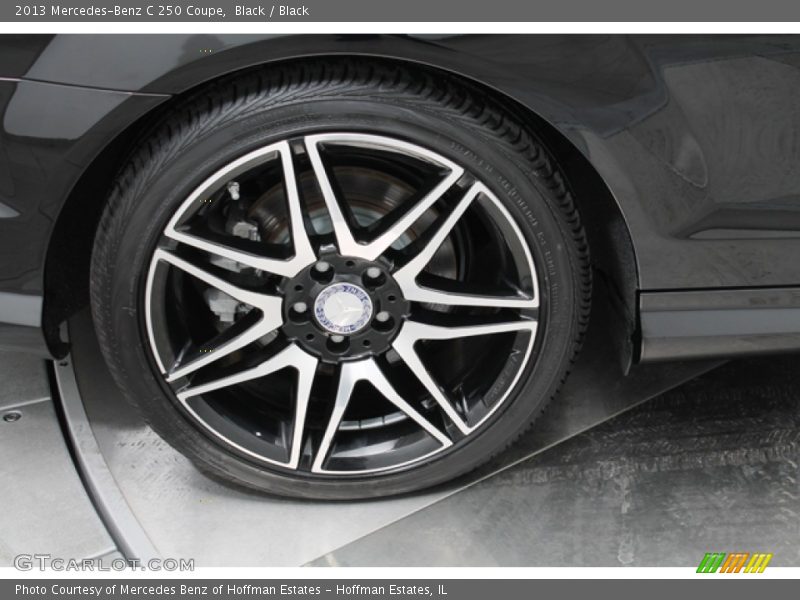 Black / Black 2013 Mercedes-Benz C 250 Coupe