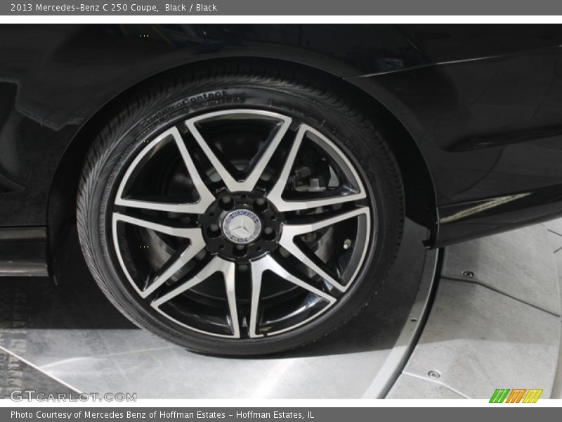 Black / Black 2013 Mercedes-Benz C 250 Coupe