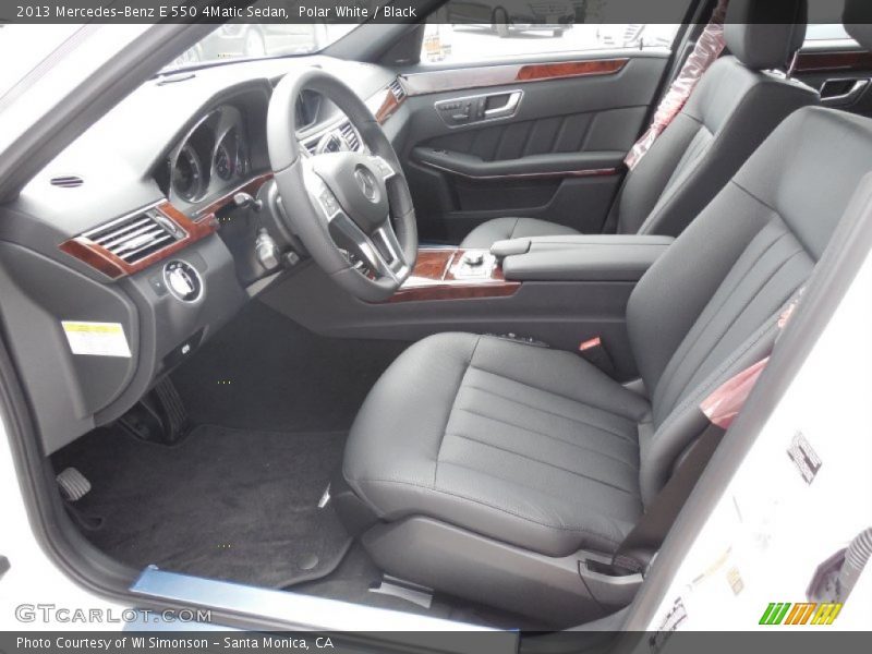  2013 E 550 4Matic Sedan Black Interior