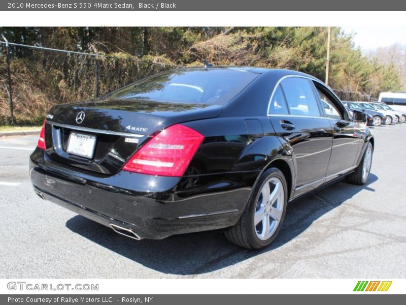 Black / Black 2010 Mercedes-Benz S 550 4Matic Sedan