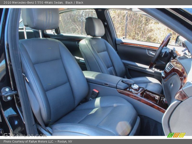 Black / Black 2010 Mercedes-Benz S 550 4Matic Sedan
