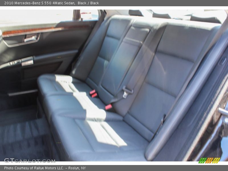 Black / Black 2010 Mercedes-Benz S 550 4Matic Sedan