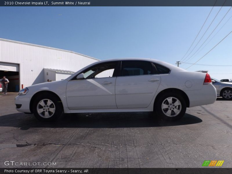 Summit White / Neutral 2010 Chevrolet Impala LT