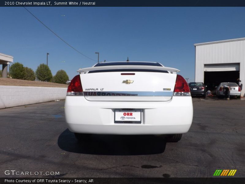 Summit White / Neutral 2010 Chevrolet Impala LT