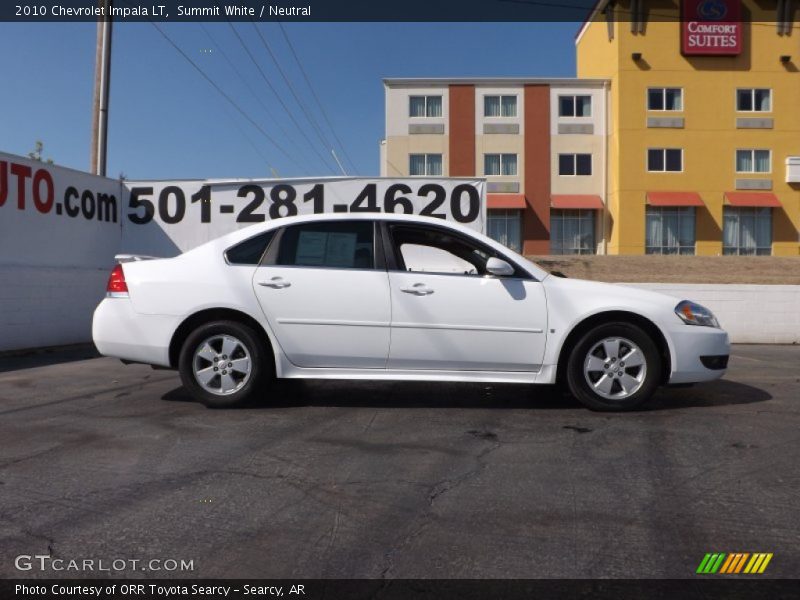 Summit White / Neutral 2010 Chevrolet Impala LT