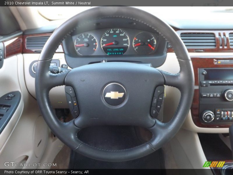  2010 Impala LT Steering Wheel