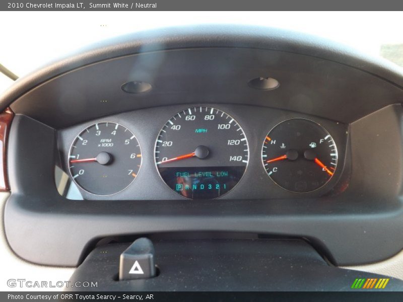  2010 Impala LT LT Gauges