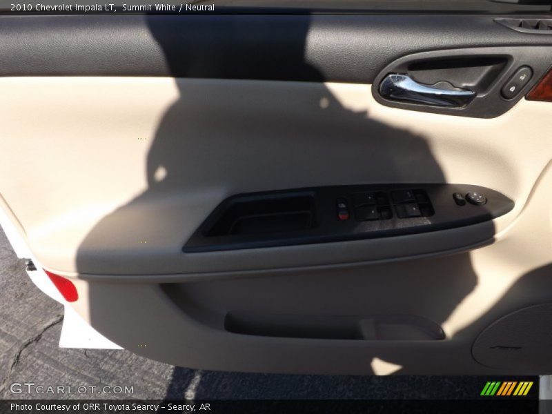 Summit White / Neutral 2010 Chevrolet Impala LT