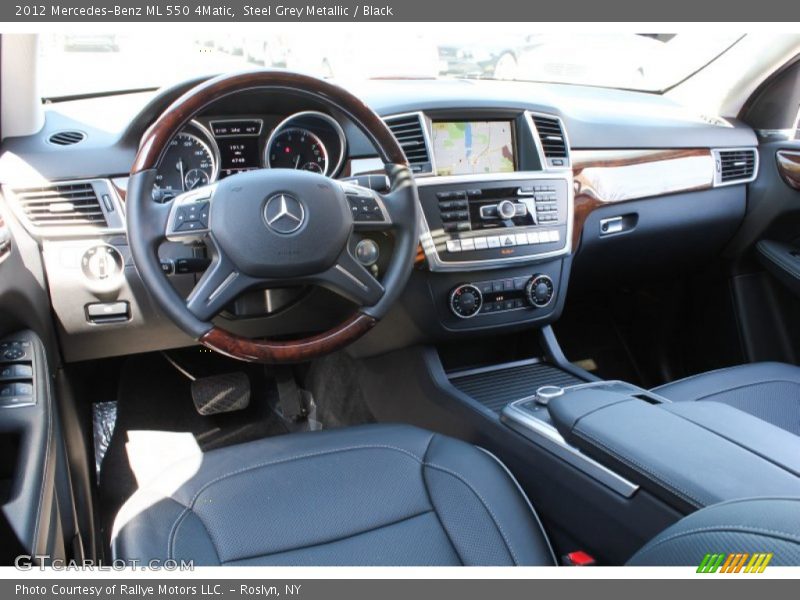  2012 ML 550 4Matic Black Interior