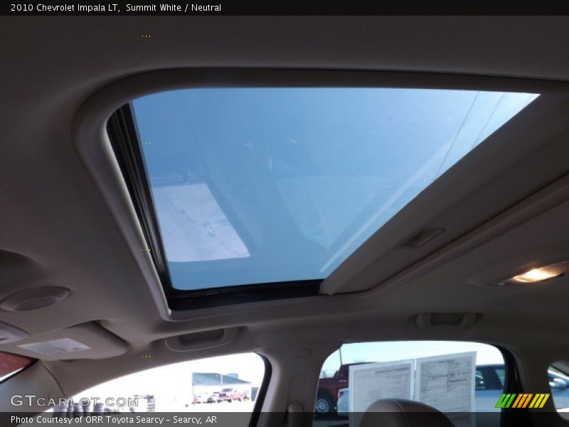 Summit White / Neutral 2010 Chevrolet Impala LT
