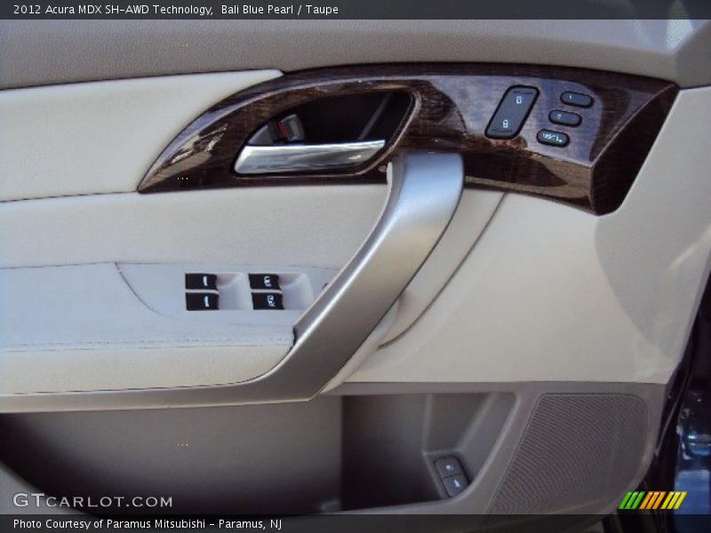 Bali Blue Pearl / Taupe 2012 Acura MDX SH-AWD Technology