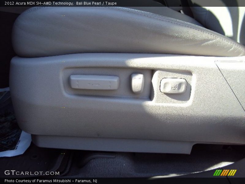 Bali Blue Pearl / Taupe 2012 Acura MDX SH-AWD Technology