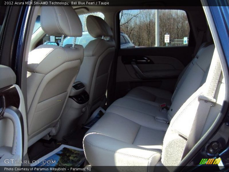 Bali Blue Pearl / Taupe 2012 Acura MDX SH-AWD Technology