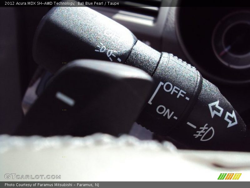 Bali Blue Pearl / Taupe 2012 Acura MDX SH-AWD Technology