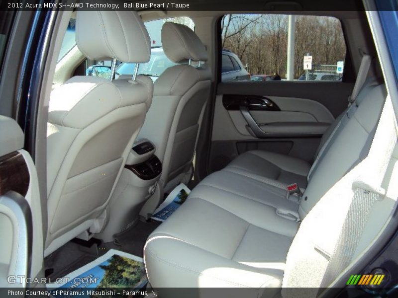 Bali Blue Pearl / Taupe 2012 Acura MDX SH-AWD Technology