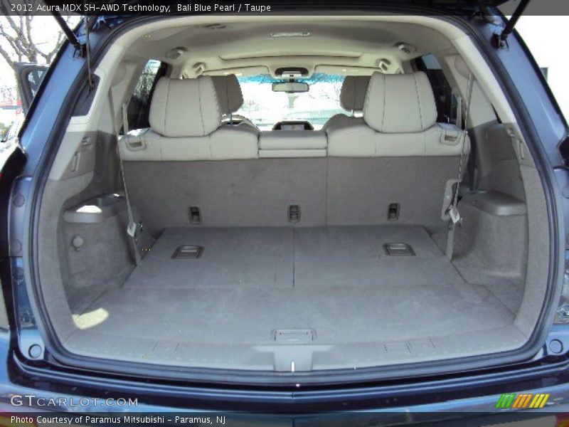 Bali Blue Pearl / Taupe 2012 Acura MDX SH-AWD Technology