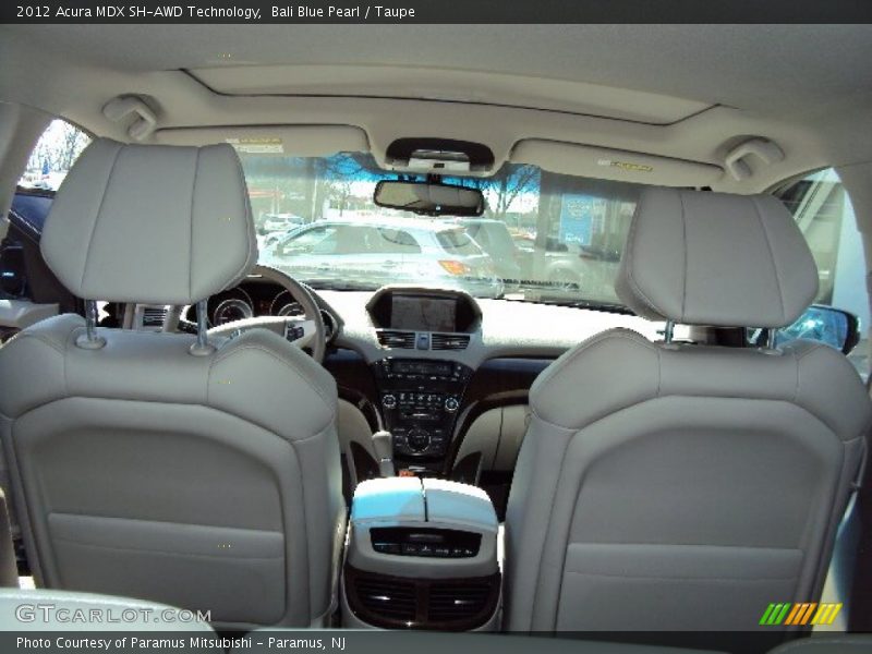 Bali Blue Pearl / Taupe 2012 Acura MDX SH-AWD Technology