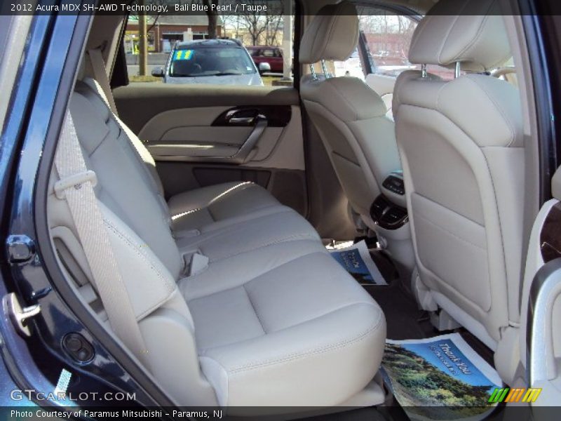 Bali Blue Pearl / Taupe 2012 Acura MDX SH-AWD Technology