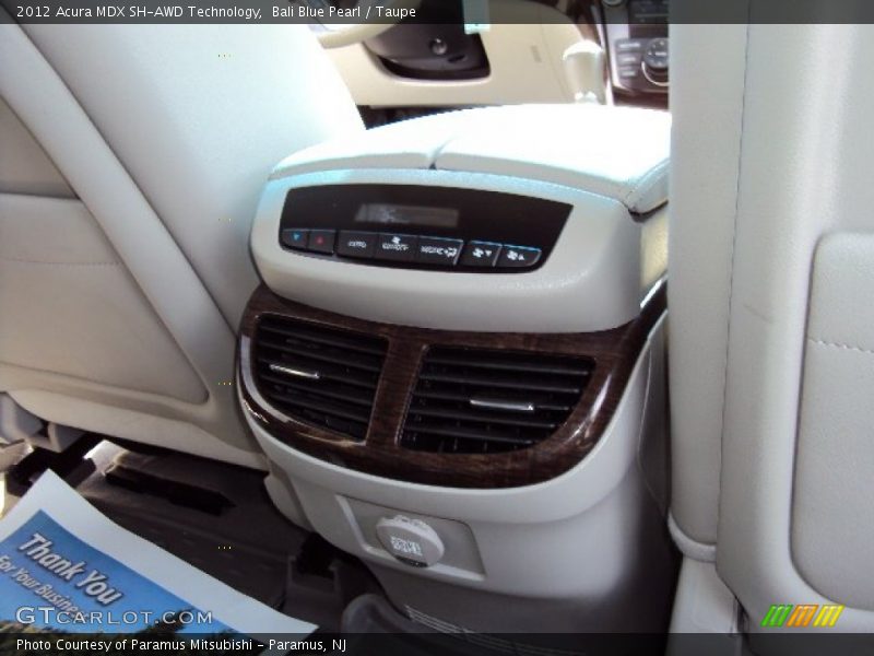 Bali Blue Pearl / Taupe 2012 Acura MDX SH-AWD Technology