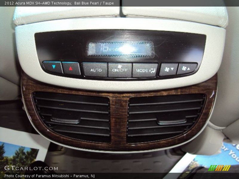 Bali Blue Pearl / Taupe 2012 Acura MDX SH-AWD Technology