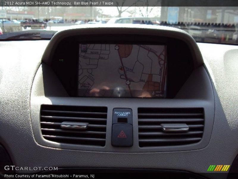 Bali Blue Pearl / Taupe 2012 Acura MDX SH-AWD Technology
