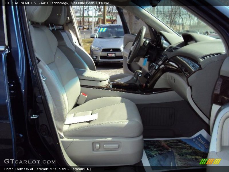 Bali Blue Pearl / Taupe 2012 Acura MDX SH-AWD Technology