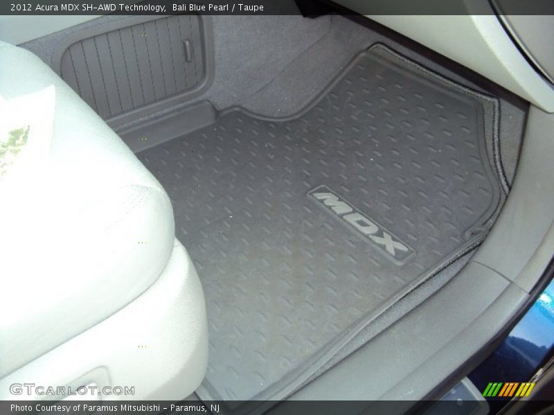 Bali Blue Pearl / Taupe 2012 Acura MDX SH-AWD Technology