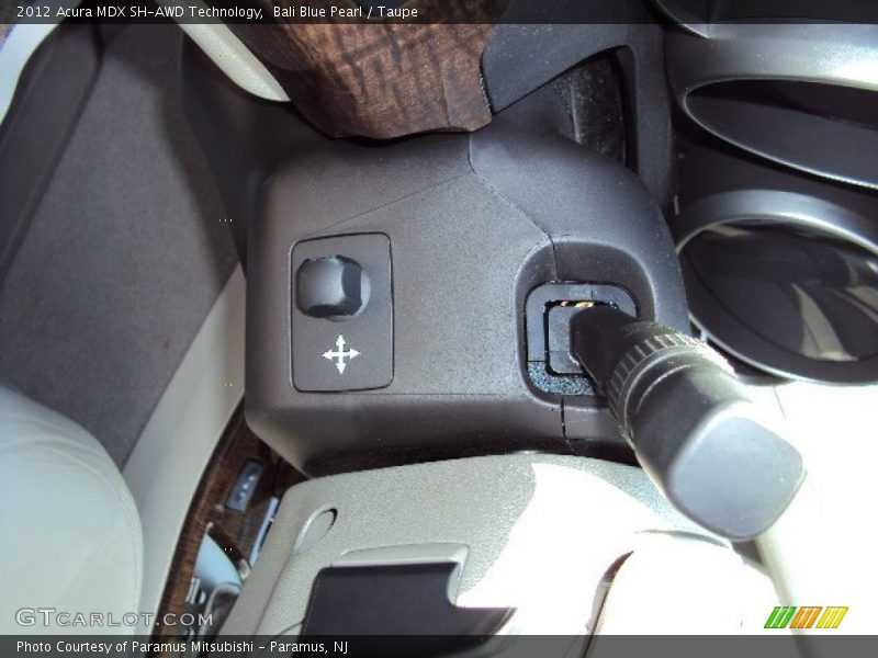 Bali Blue Pearl / Taupe 2012 Acura MDX SH-AWD Technology
