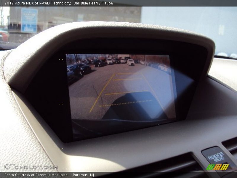 Bali Blue Pearl / Taupe 2012 Acura MDX SH-AWD Technology