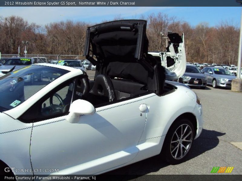 Northstar White / Dark Charcoal 2012 Mitsubishi Eclipse Spyder GS Sport