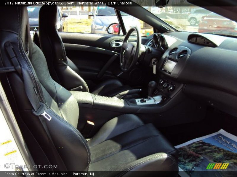 Northstar White / Dark Charcoal 2012 Mitsubishi Eclipse Spyder GS Sport