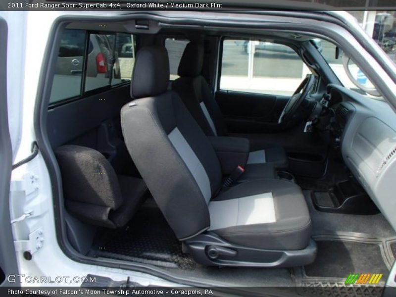 Oxford White / Medium Dark Flint 2011 Ford Ranger Sport SuperCab 4x4
