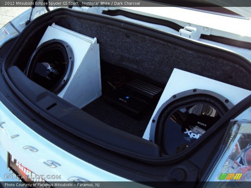 Northstar White / Dark Charcoal 2012 Mitsubishi Eclipse Spyder GS Sport