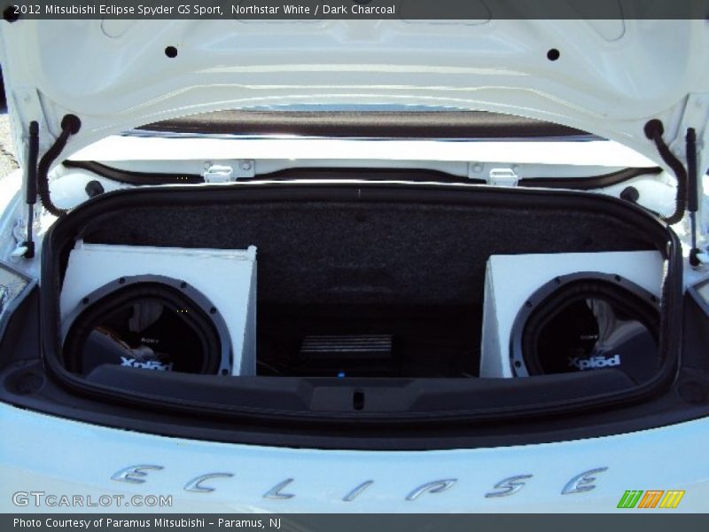 Northstar White / Dark Charcoal 2012 Mitsubishi Eclipse Spyder GS Sport