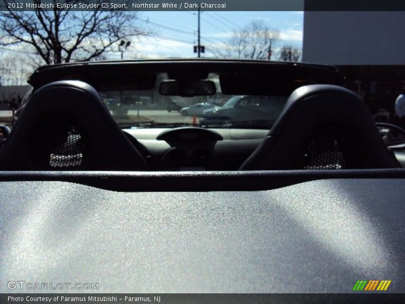 Northstar White / Dark Charcoal 2012 Mitsubishi Eclipse Spyder GS Sport