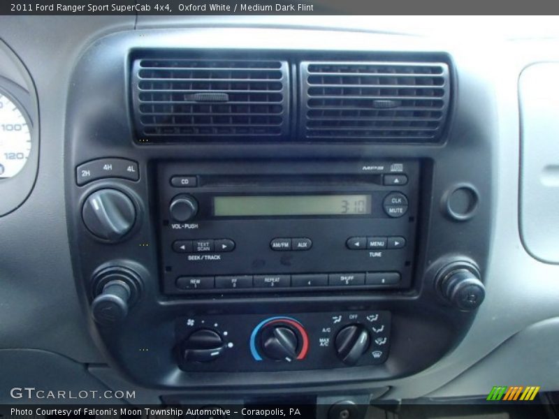 Oxford White / Medium Dark Flint 2011 Ford Ranger Sport SuperCab 4x4