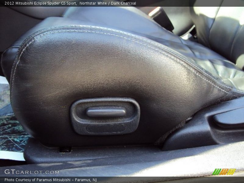 Northstar White / Dark Charcoal 2012 Mitsubishi Eclipse Spyder GS Sport