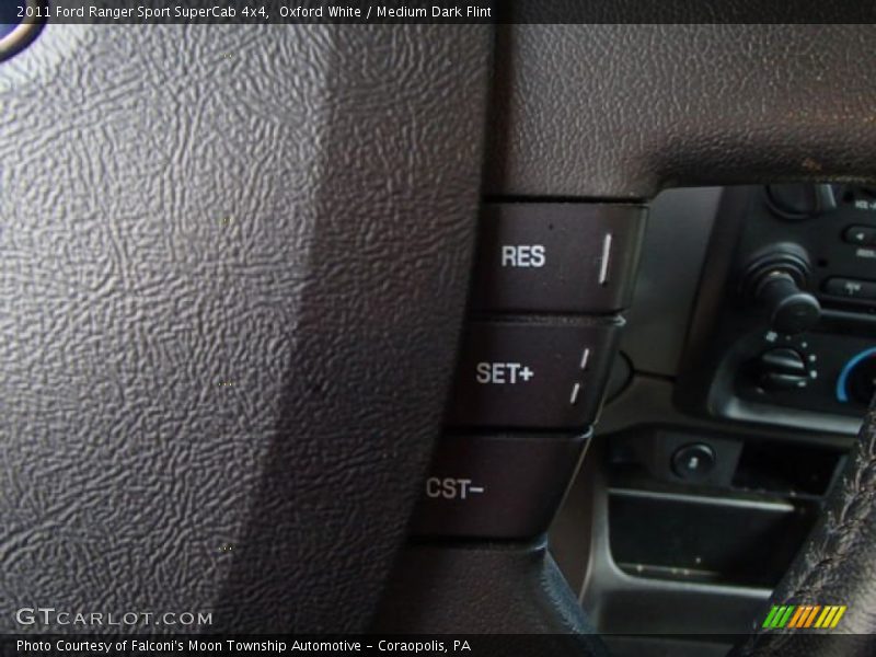 Oxford White / Medium Dark Flint 2011 Ford Ranger Sport SuperCab 4x4