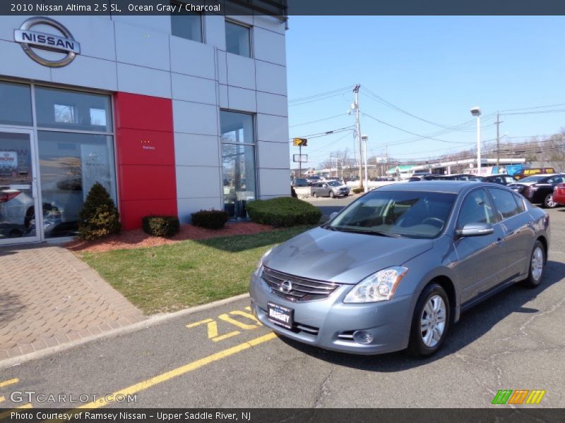 Ocean Gray / Charcoal 2010 Nissan Altima 2.5 SL