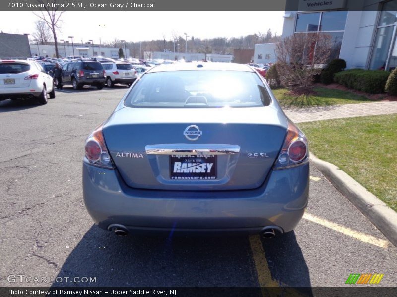 Ocean Gray / Charcoal 2010 Nissan Altima 2.5 SL