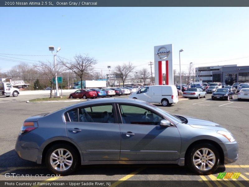 Ocean Gray / Charcoal 2010 Nissan Altima 2.5 SL