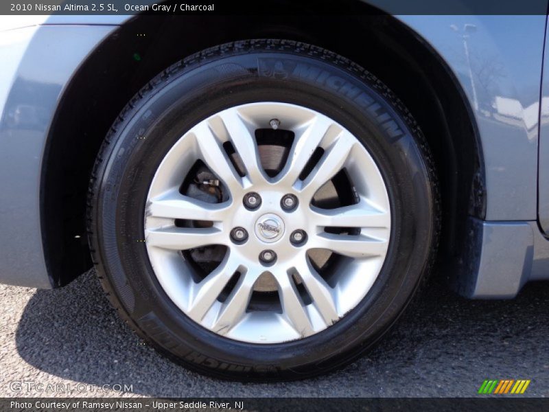 Ocean Gray / Charcoal 2010 Nissan Altima 2.5 SL