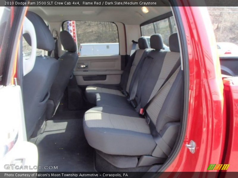 Flame Red / Dark Slate/Medium Graystone 2010 Dodge Ram 3500 SLT Crew Cab 4x4