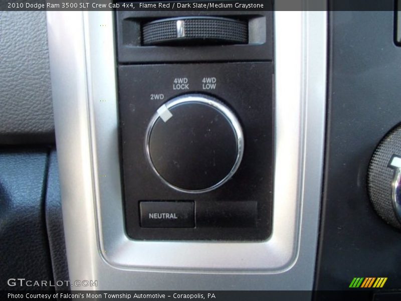 Flame Red / Dark Slate/Medium Graystone 2010 Dodge Ram 3500 SLT Crew Cab 4x4