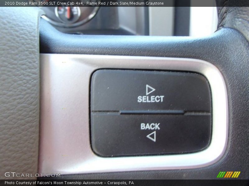 Flame Red / Dark Slate/Medium Graystone 2010 Dodge Ram 3500 SLT Crew Cab 4x4