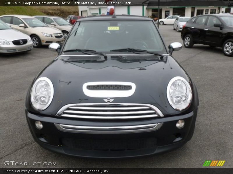 Astro Black Metallic / Black/Panther Black 2006 Mini Cooper S Convertible