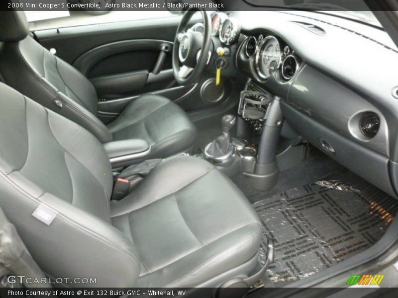 Astro Black Metallic / Black/Panther Black 2006 Mini Cooper S Convertible
