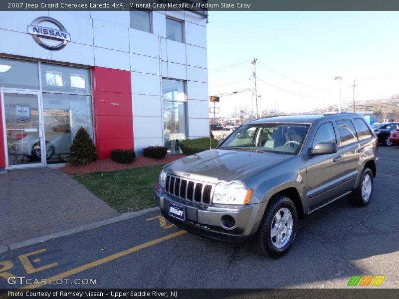 Mineral Gray Metallic / Medium Slate Gray 2007 Jeep Grand Cherokee Laredo 4x4