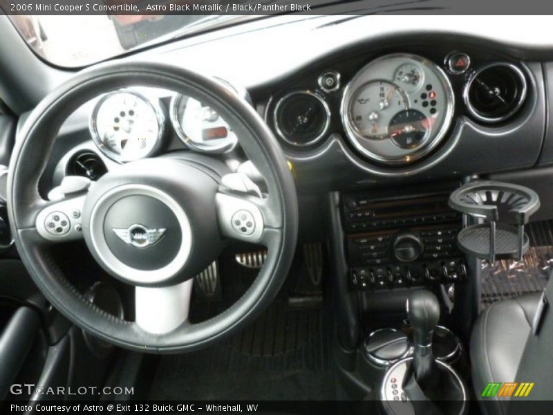 Astro Black Metallic / Black/Panther Black 2006 Mini Cooper S Convertible